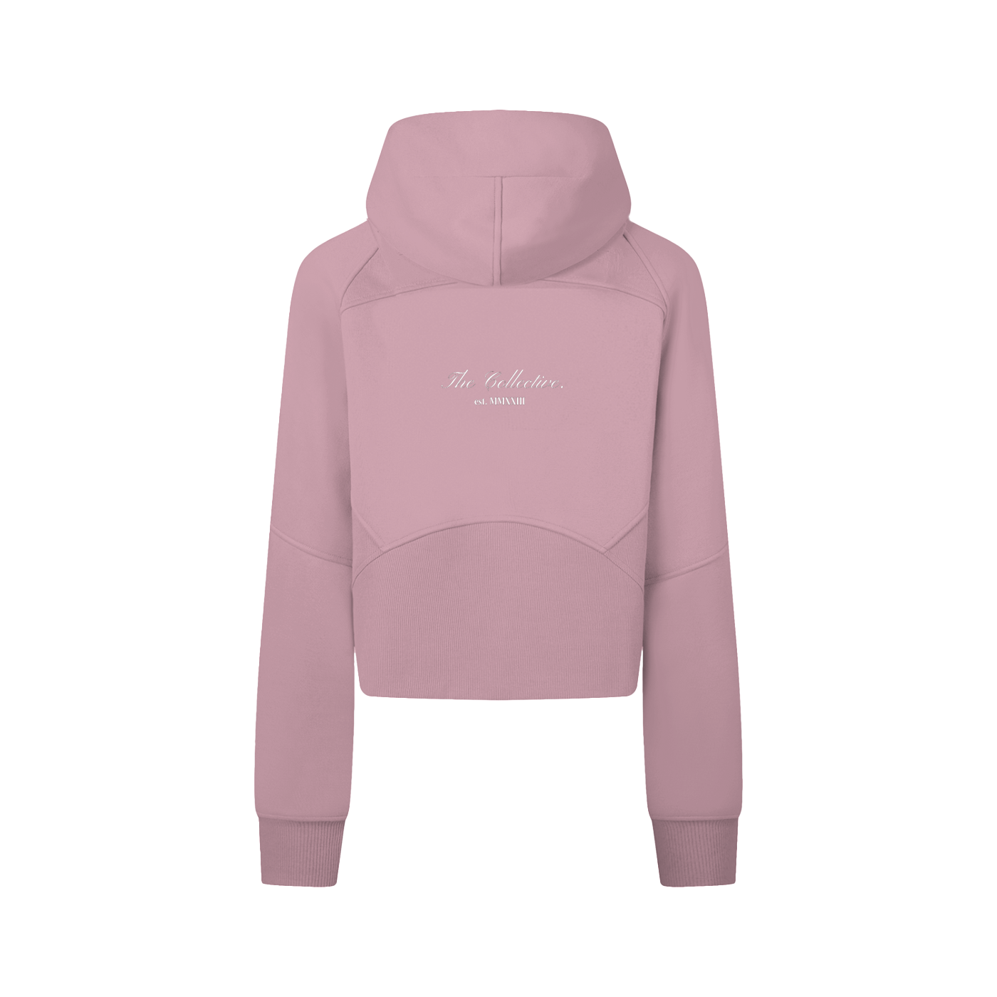 Cropped Zip Hoodie