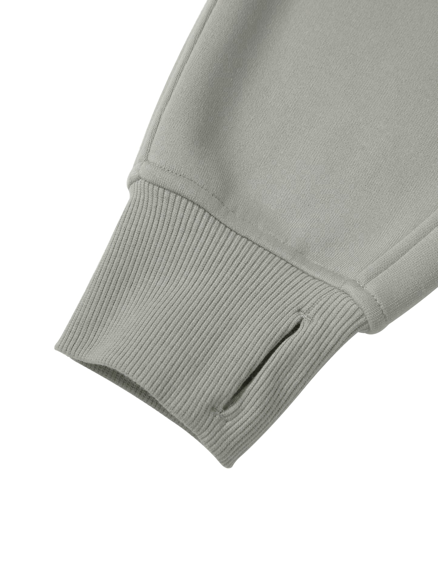 Cropped Zip Hoodie