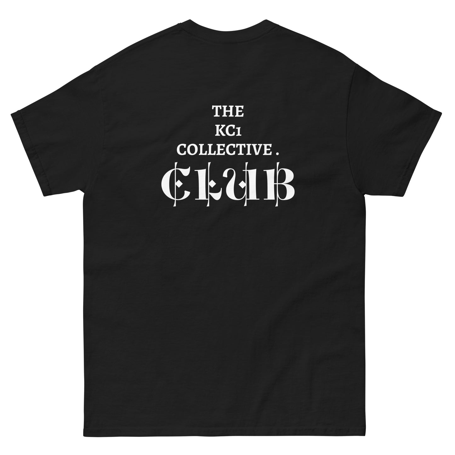 KC1 Collective Club T-Shirt- BLACK