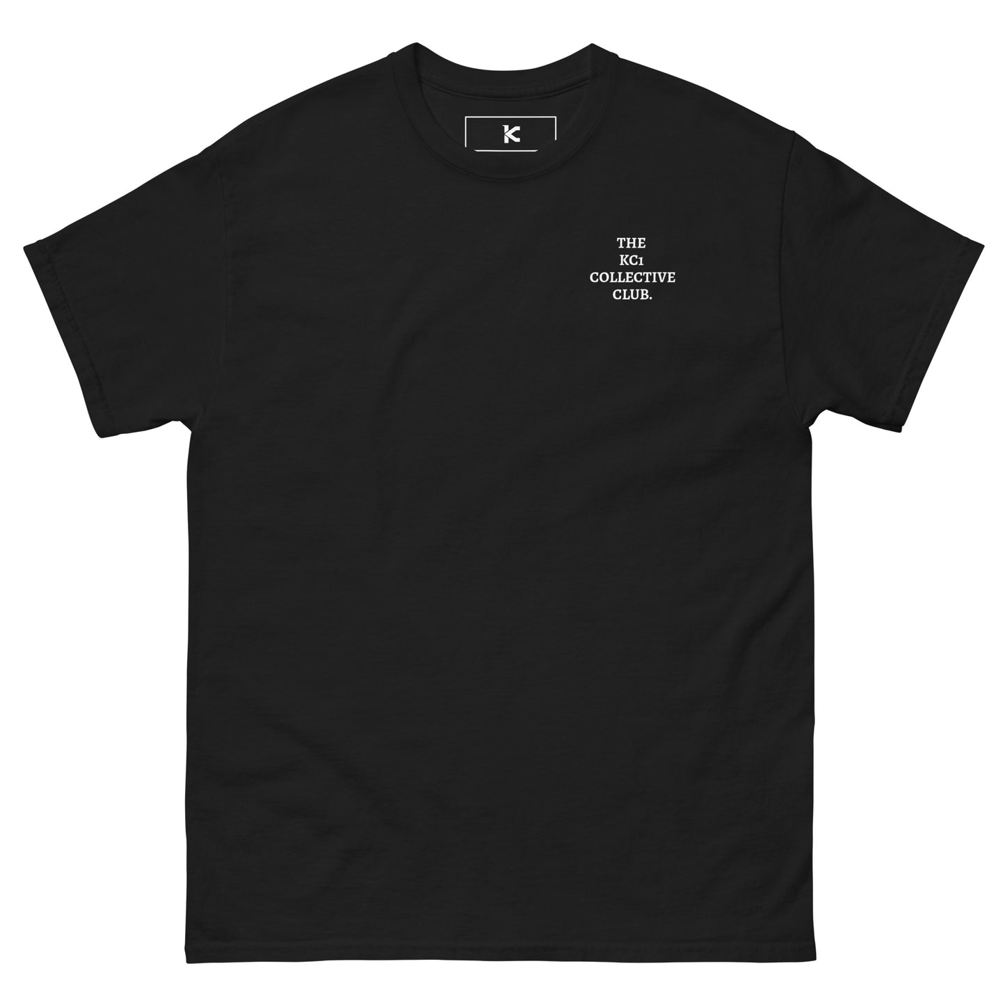 KC1 Collective Club T-Shirt- BLACK